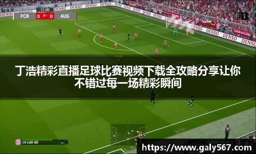 丁浩精彩直播足球比赛视频下载全攻略分享让你不错过每一场精彩瞬间