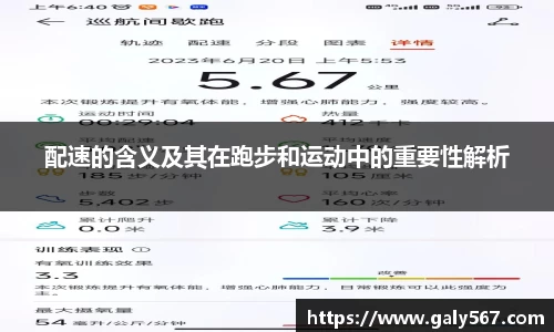 配速的含义及其在跑步和运动中的重要性解析