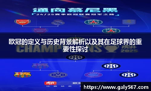 欧冠的定义与历史背景解析以及其在足球界的重要性探讨