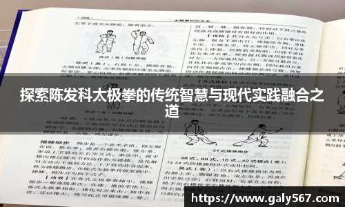 探索陈发科太极拳的传统智慧与现代实践融合之道